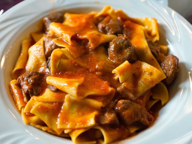 Pappardelle al Cinghiale